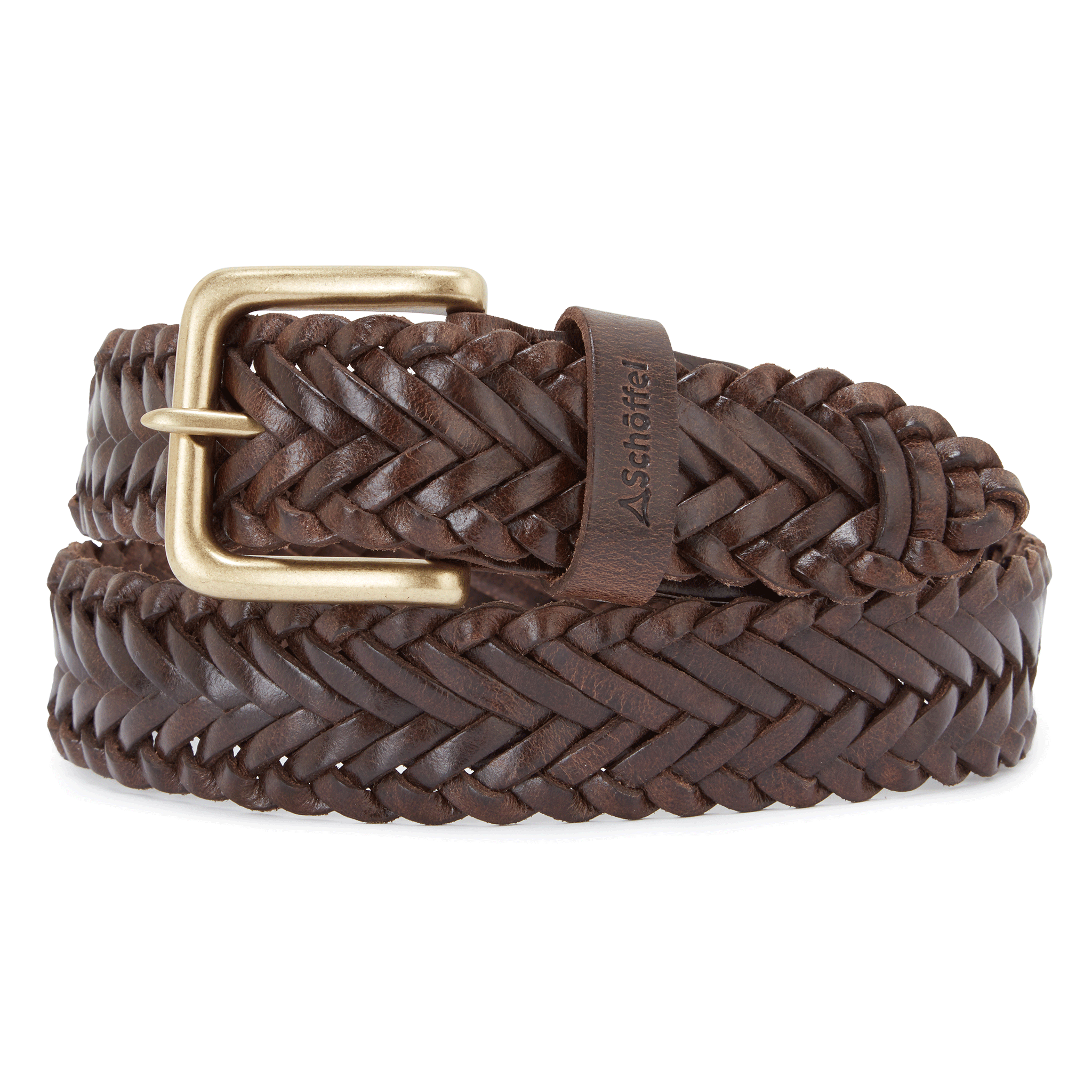 Schoffel Derwent Woven Leather Belt