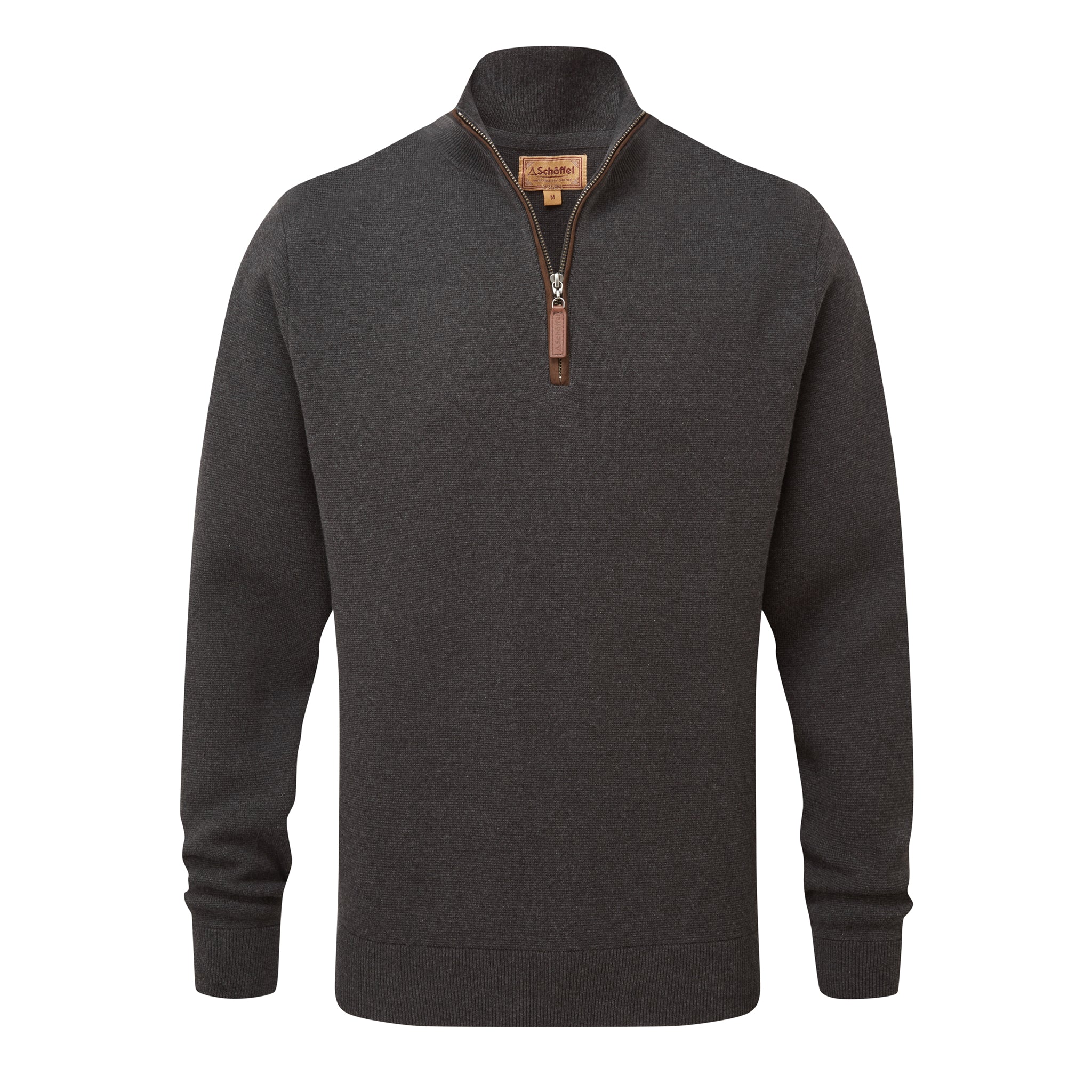 Schöffel Marlow 1/4 Zip Jumper Charcoal