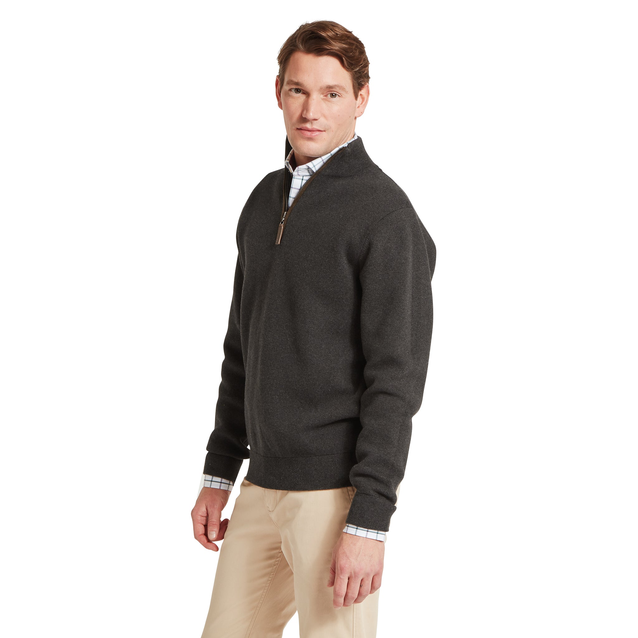 Schöffel Marlow 1/4 Zip Jumper Charcoal