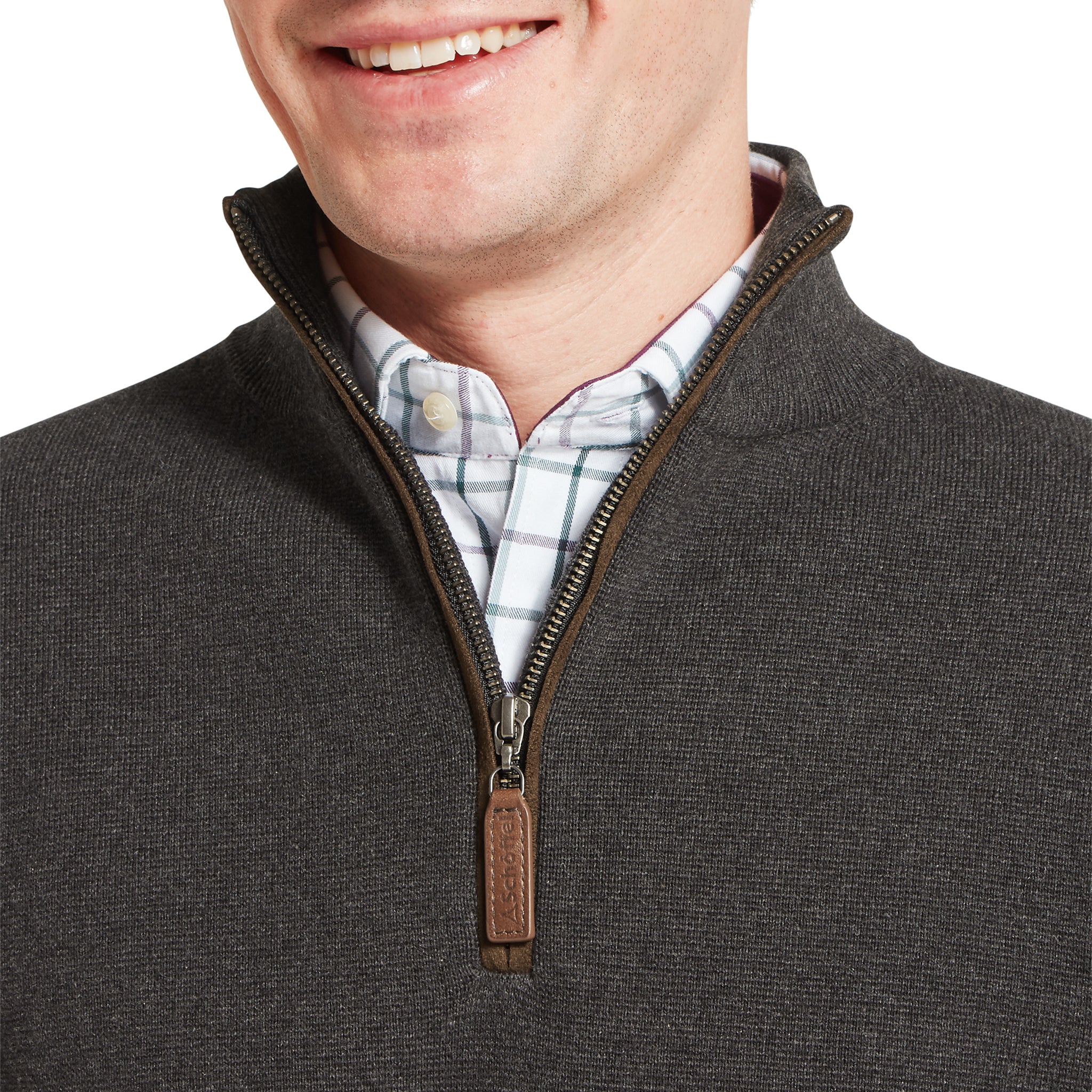 Schöffel Marlow 1/4 Zip Jumper Charcoal
