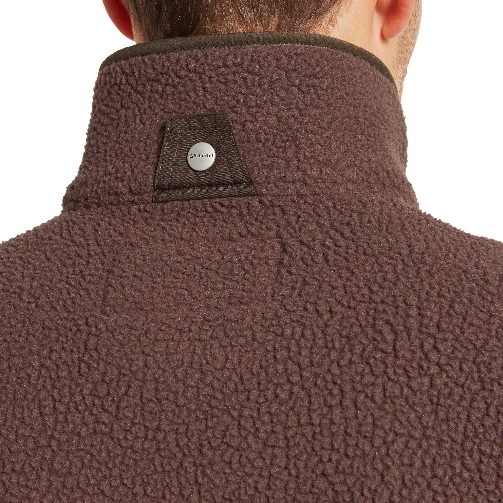 Schöffel Oakham Retro Fleece Gilet Mahogany