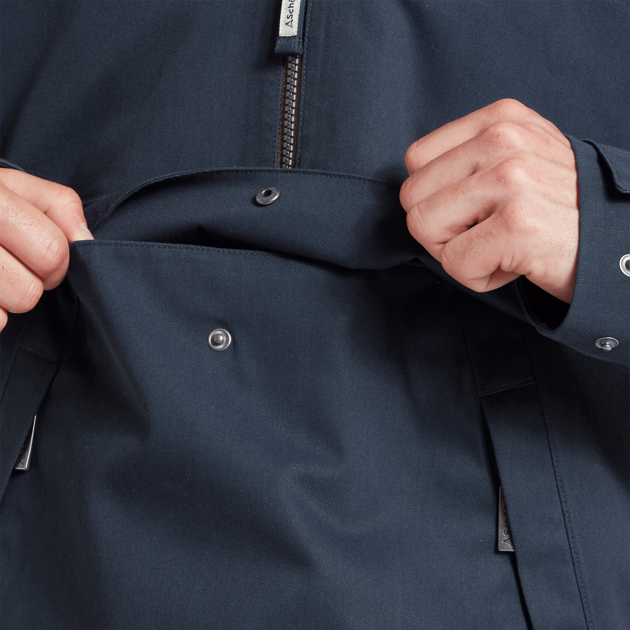 Schoffel Overton Waterproof Anorak in Navy