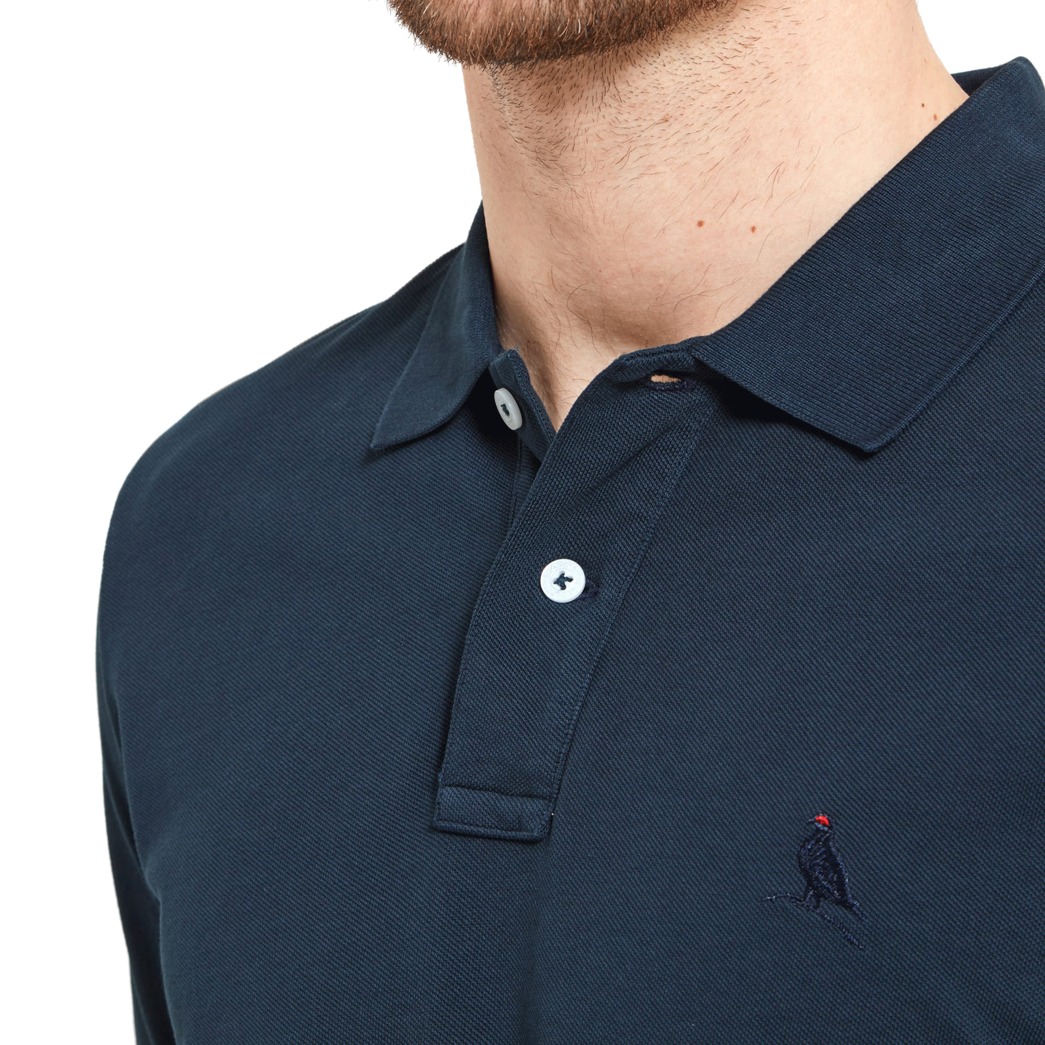Schoffel St Ives Heritage Polo Shirt in Navy