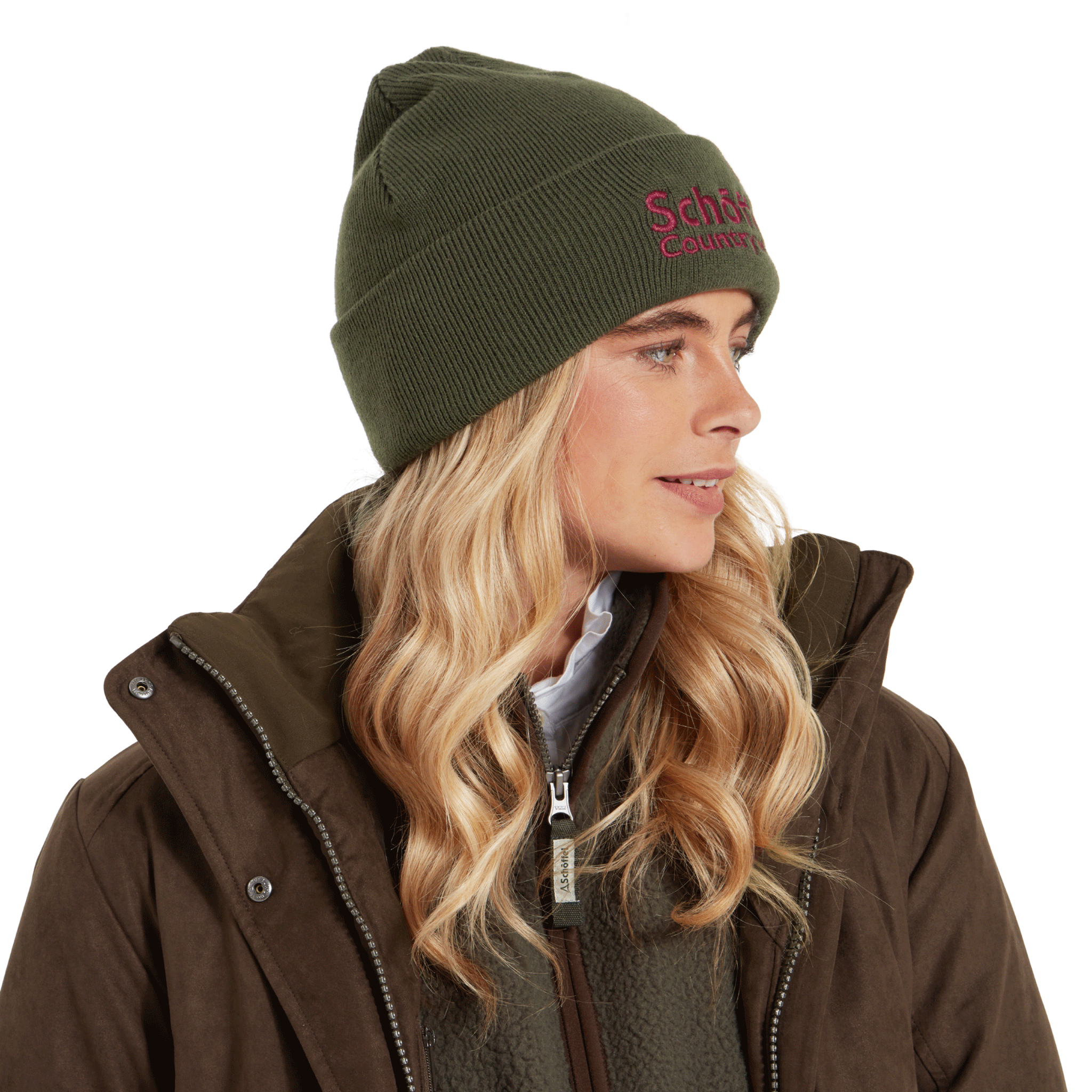 Schoffel Exeter Beanie Hat in Forest