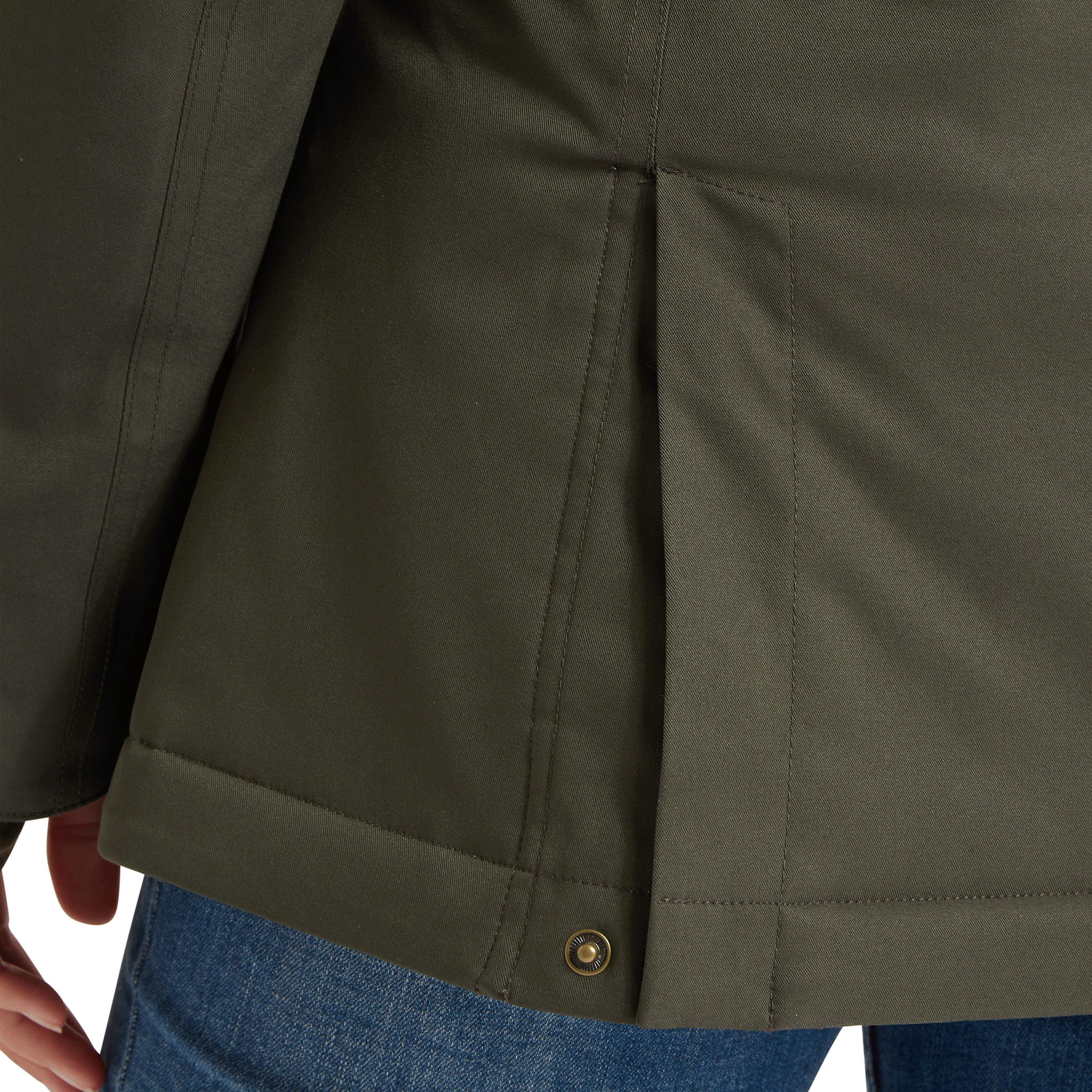 Schoffel Langton Country Coat in Dark Woodland