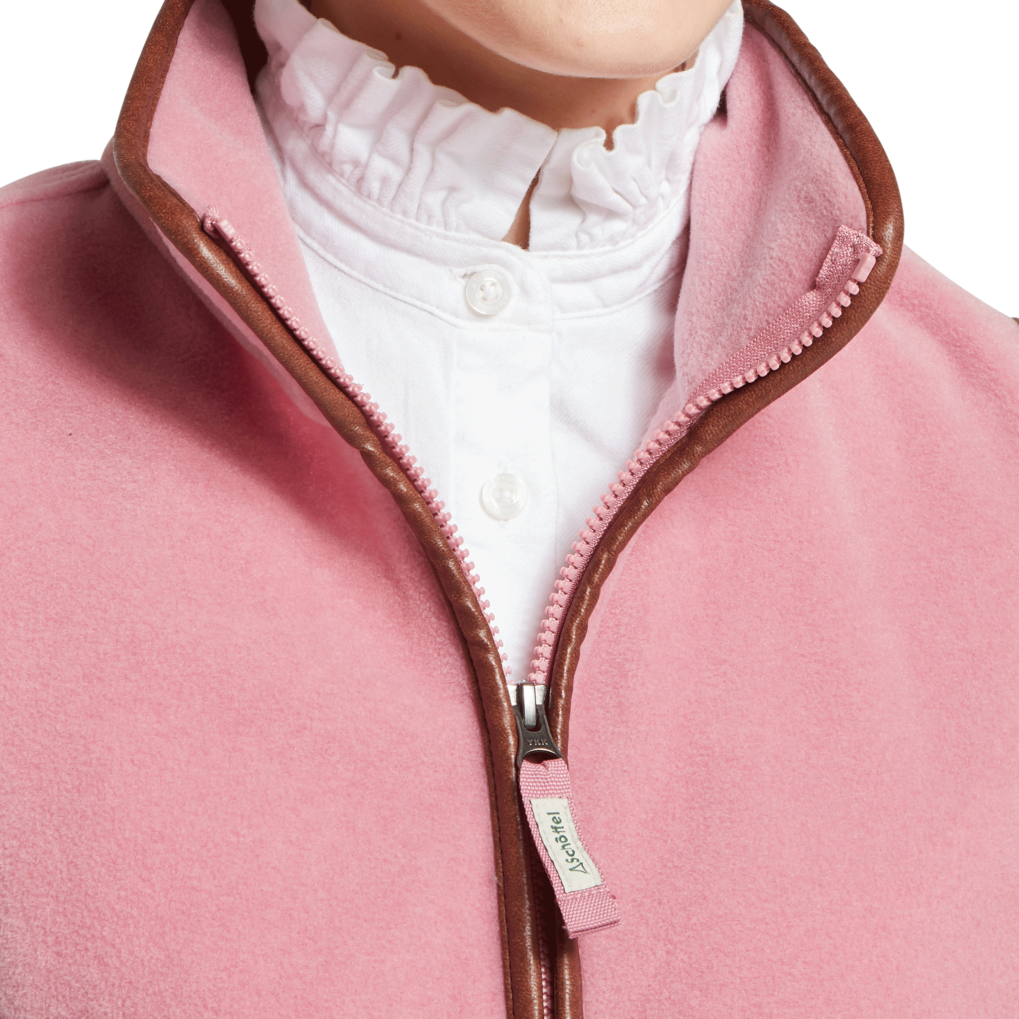 Schoffel Lyndon Ladies Fleece Gilet in Antique Rose
