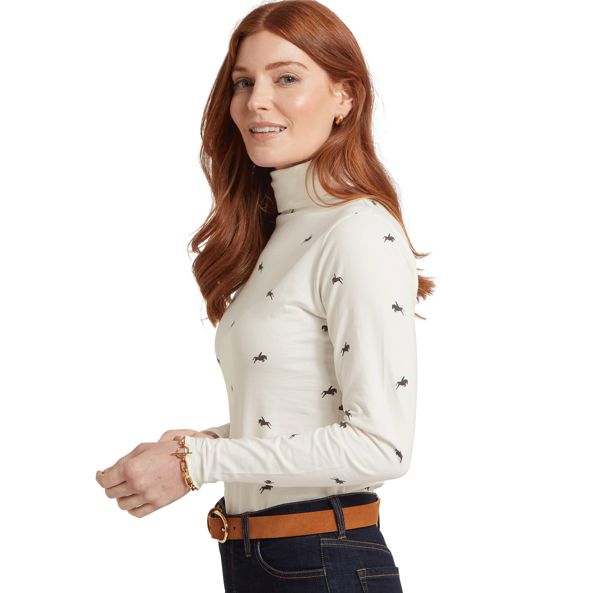 Schoffel Malham Top with Bay Horse Polka Dot